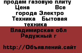 продам газовую плиту. › Цена ­ 10 000 - Все города Электро-Техника » Бытовая техника   . Владимирская обл.,Радужный г.